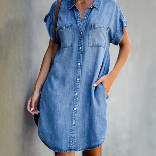 Zula denim dress