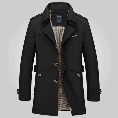 Ambrose Stilvoller Trenchcoat für Herren