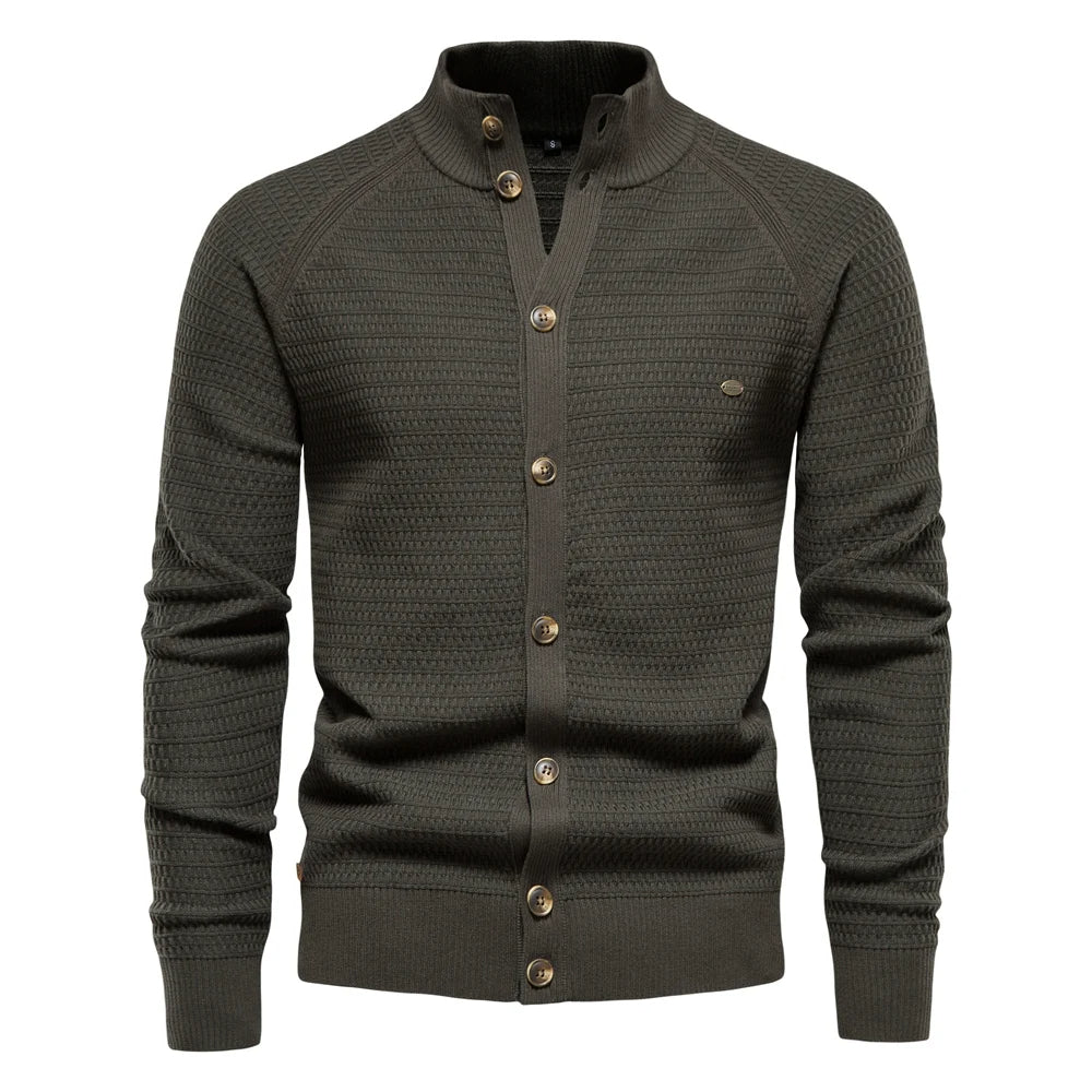 Cardigan douillet en coton pour homme Jarv