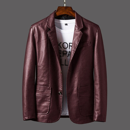 Veste en cuir pour homme Steno 