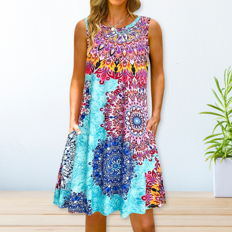 Casual dress with print Dafne