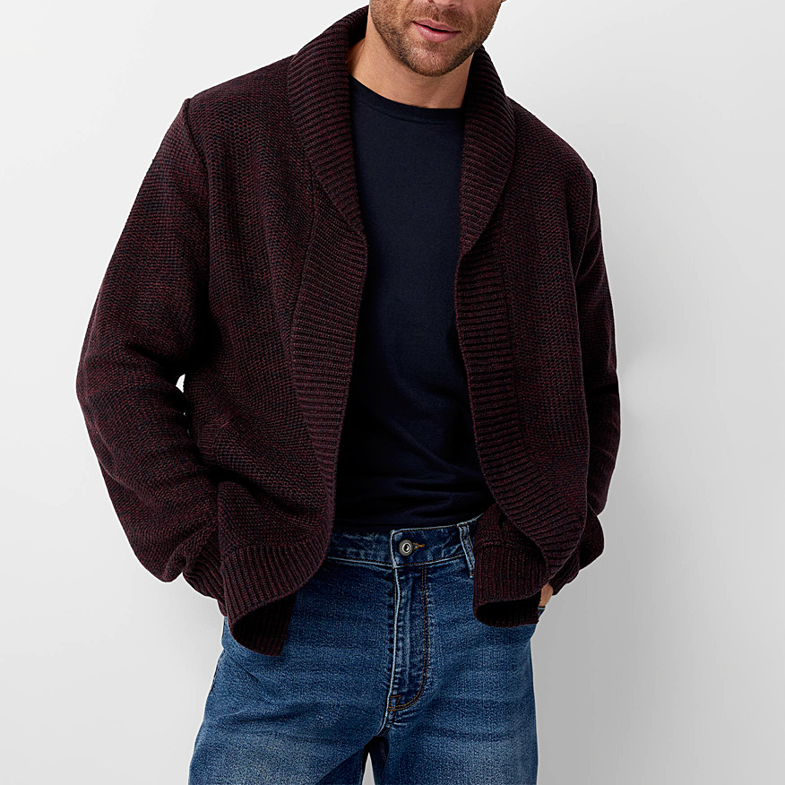 Cardigan élégant en laine pour homme Howard