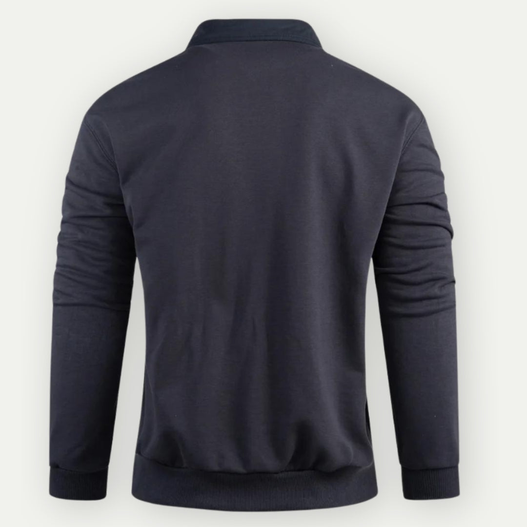 Sweat col classique pour homme Gab