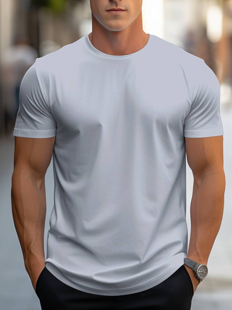 Slim Fit Herren T Shirt Rike