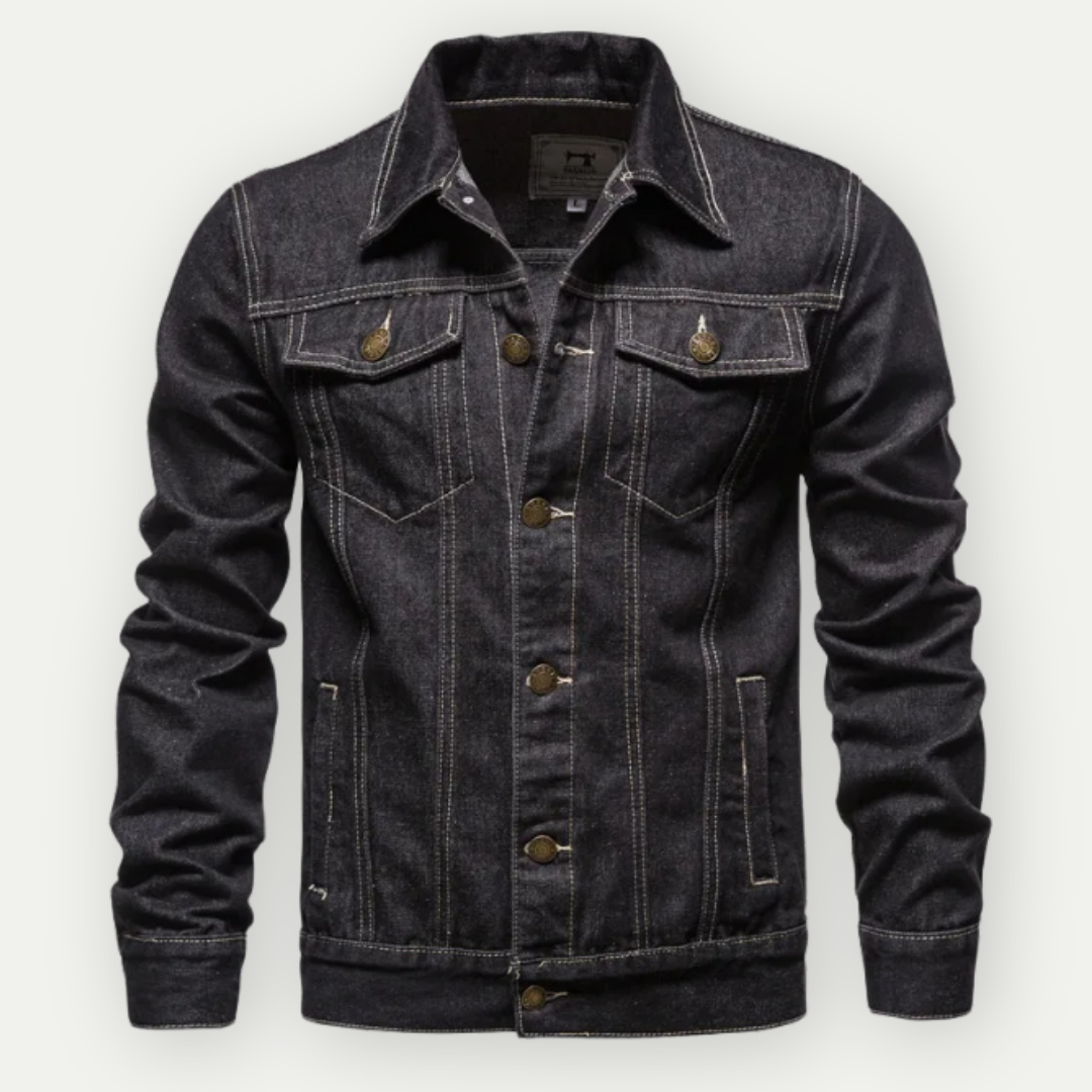 Veste camionneur en jean classique Pascal pour homme