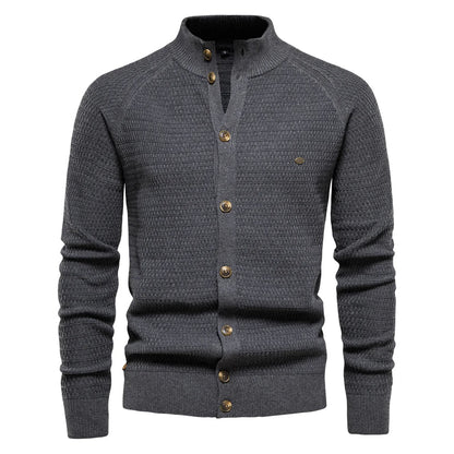 Cardigan douillet en coton pour homme Jarv