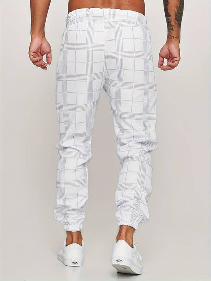 Pantalon de survêtement à carreaux Benj