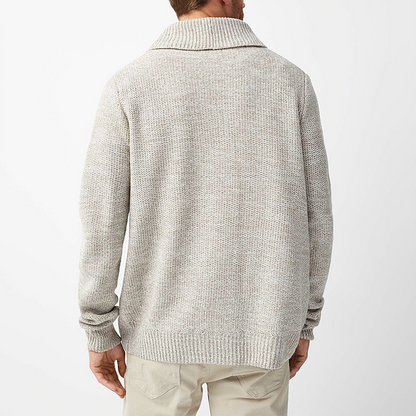 Cardigan élégant en laine pour homme Howard