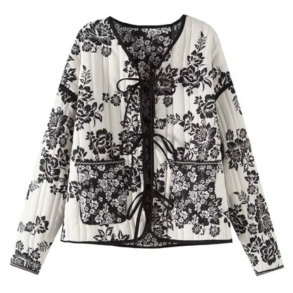 Vintage patchwork jacket for women Alisha