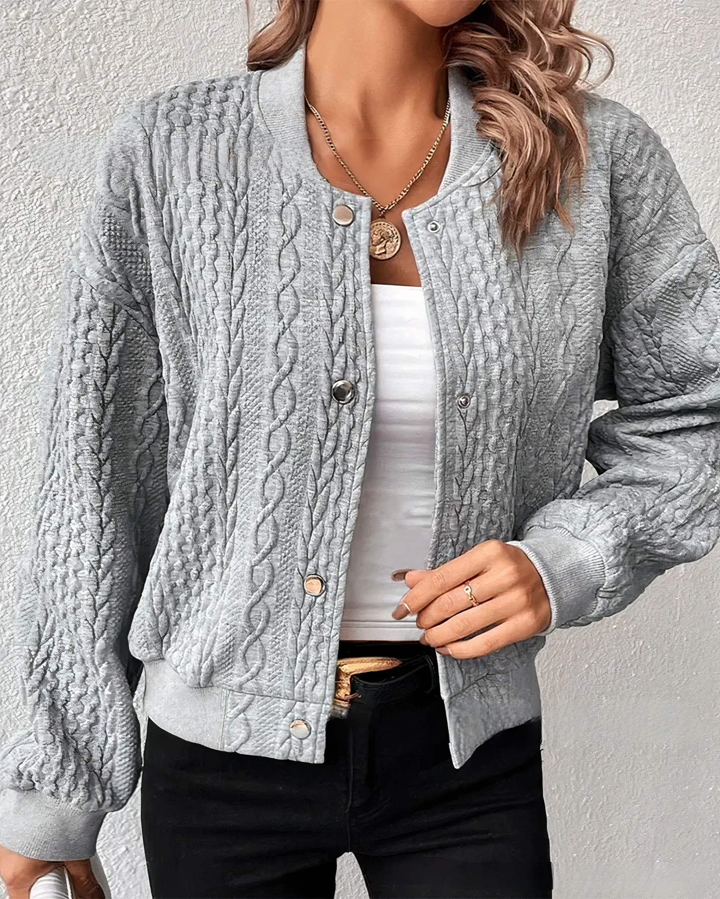 Chunky Knitted Cardigan Allison