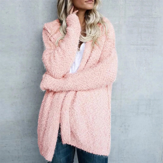 Oversized Teddy Mantel für Frauen Aubrie