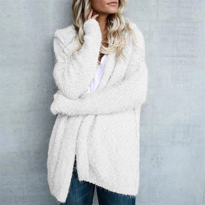 Oversized Teddy Mantel für Frauen Aubrie