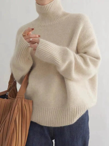 Anna wool turtleneck sweater