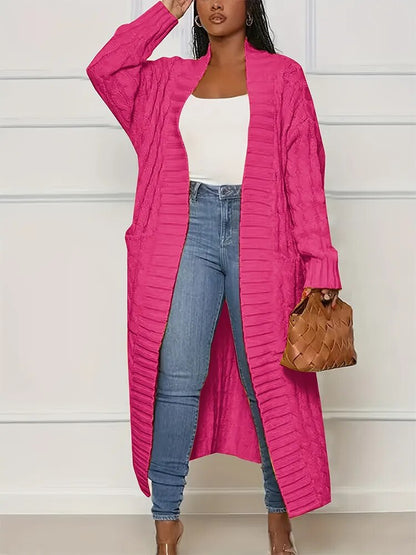 Oversized chunky knit cardigan with pockets Brooklyn