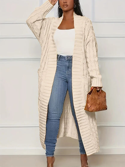 Oversized chunky knit cardigan with pockets Brooklyn