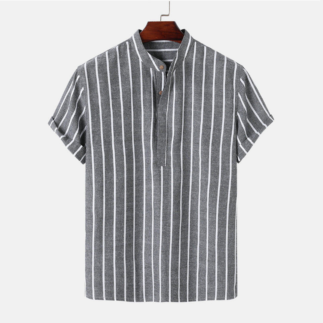 Chemise demi-bouton homme Irwin