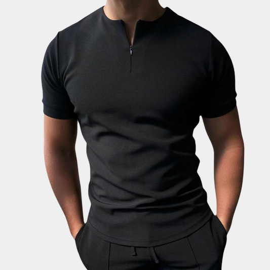 Chemise décontractée pour hommes avec zip Dael