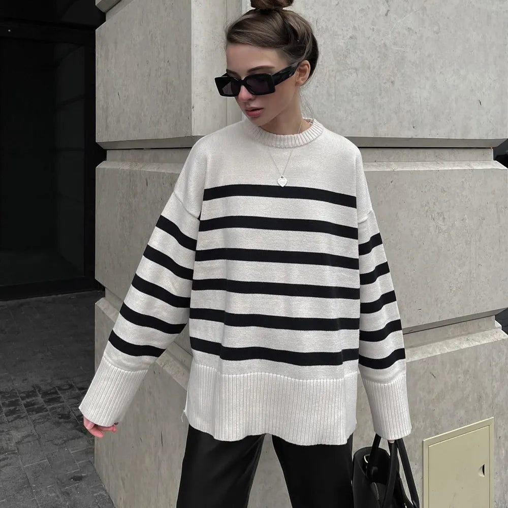 Oversized knitted sweater Shantal