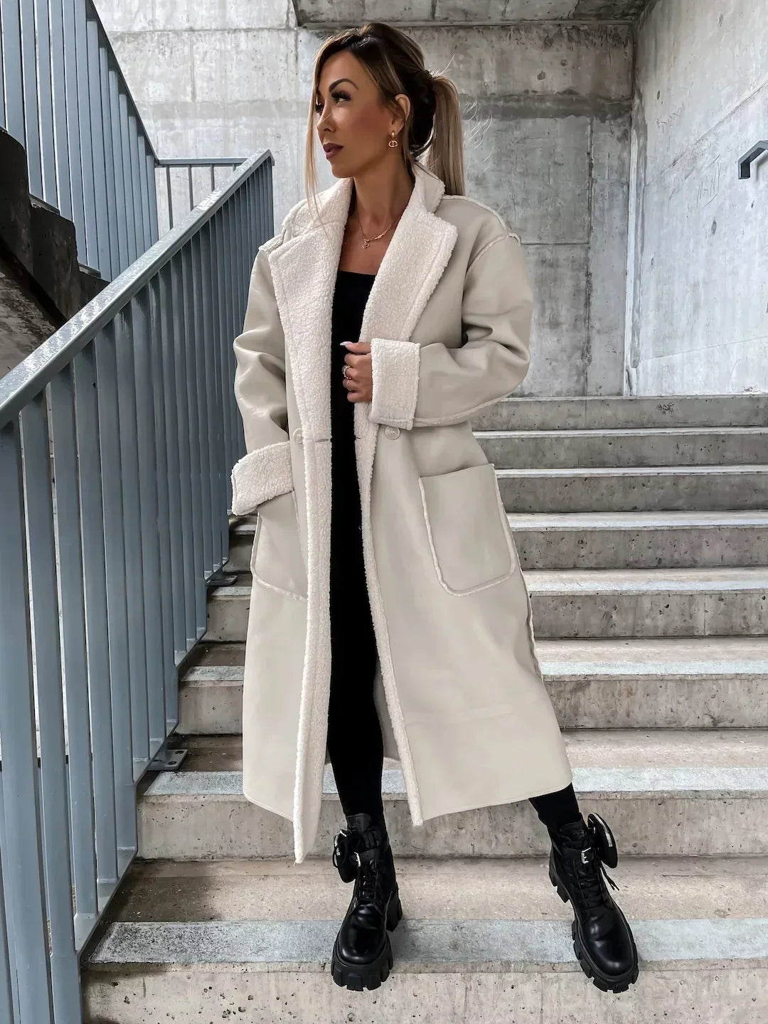 Cozy fashion coat Celeste