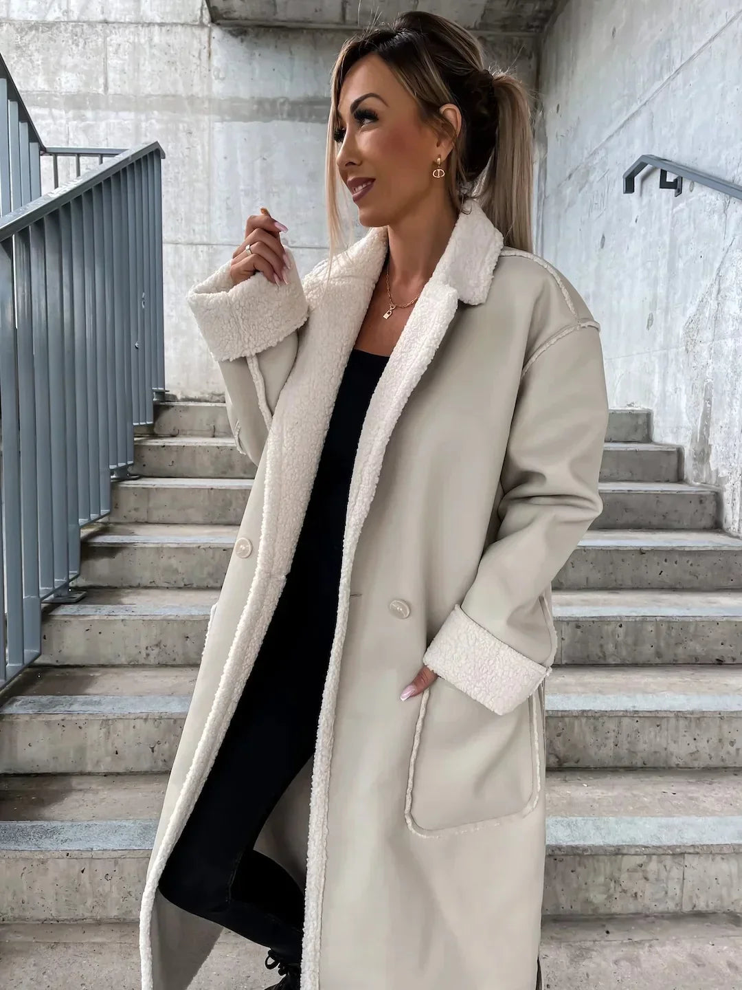 Cozy fashion coat Celeste