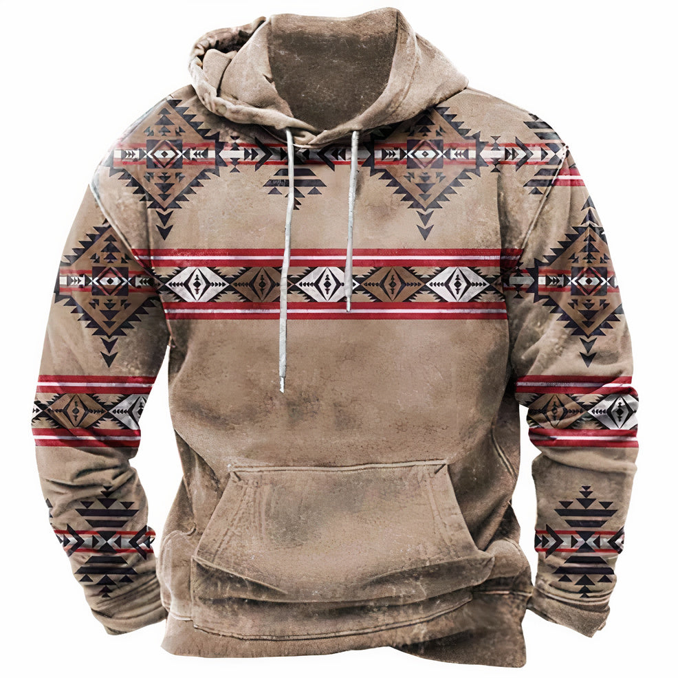 Vintage inspirierter Kapuzenpullover für Herren Charlie