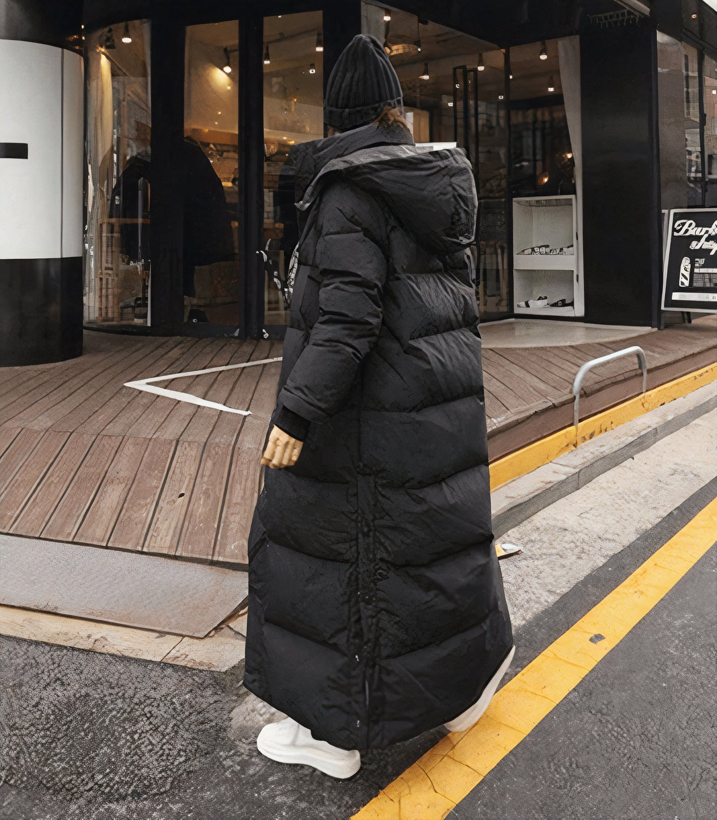 Oversized Winterparka für Damen Cilla