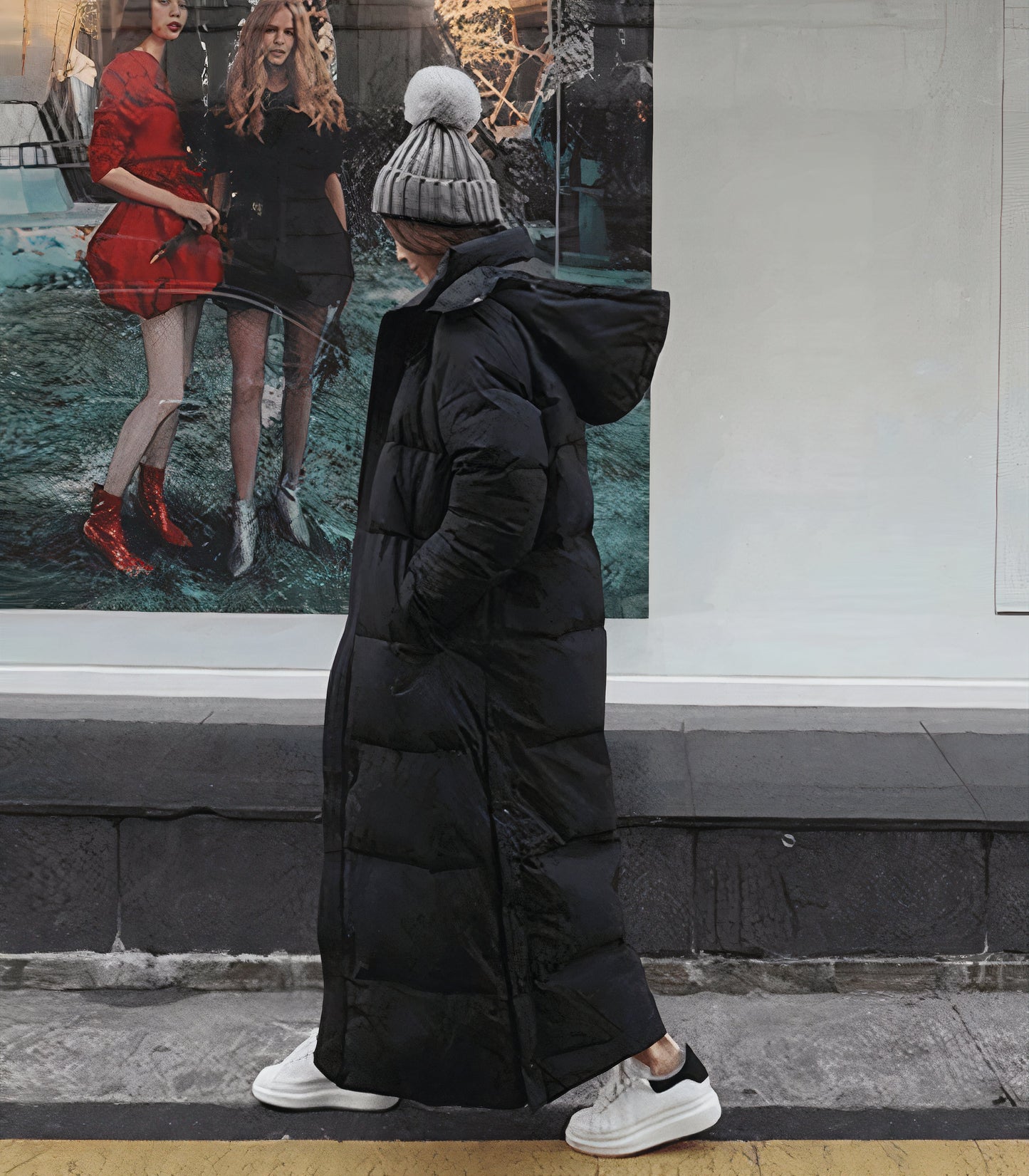 Oversized Winterparka für Damen Cilla