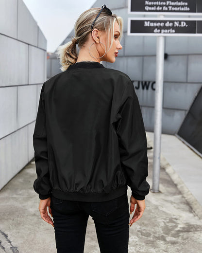 Classic bomber jacket for women Harin