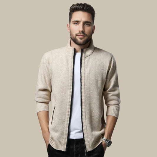 Strickjacke mit Reißverschluss für Herren Dane