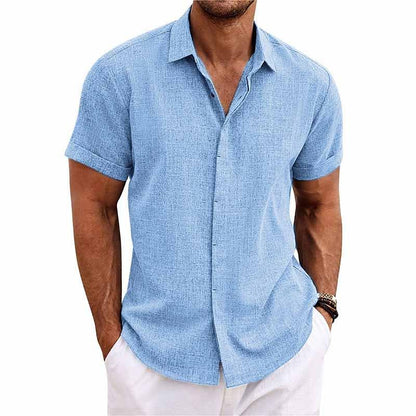 Retro linen shirt for men Davian