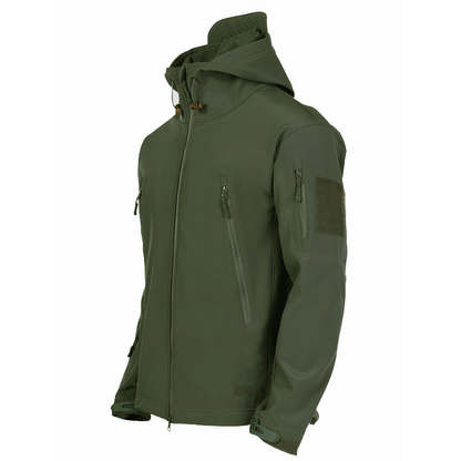 Dawson Waterproof Military Jacket with Hood