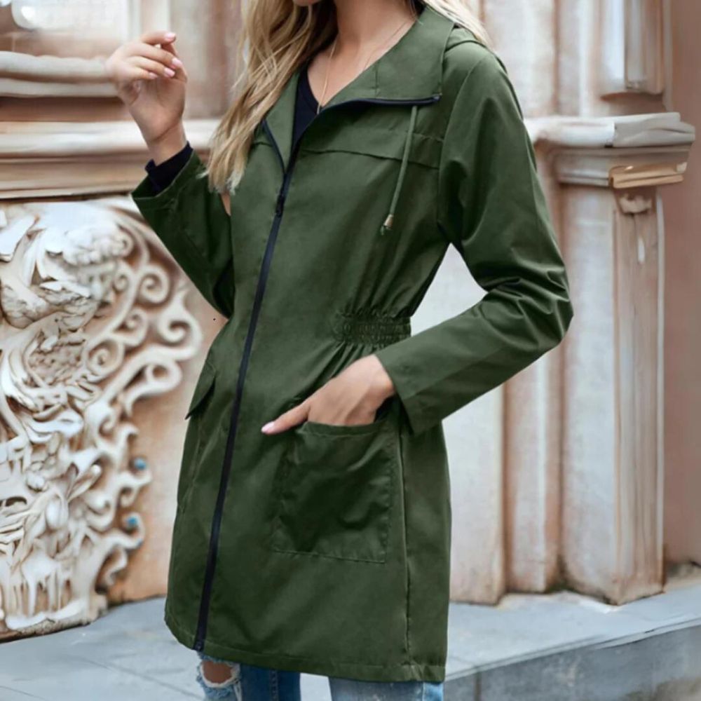 Fashionable windbreaker trench coat for women Elsa