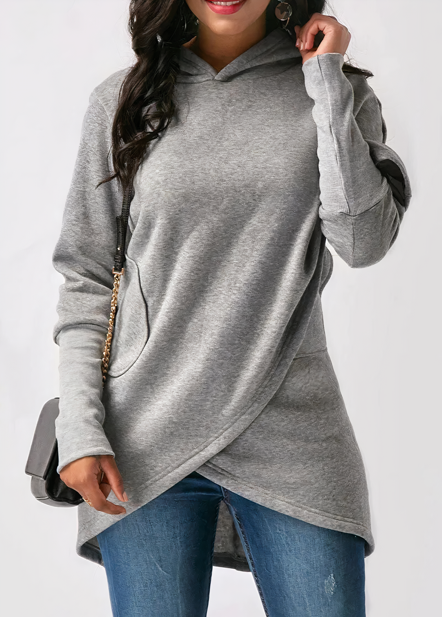 Asymmetrischer Hoodie für einen modernen Look Emersyn