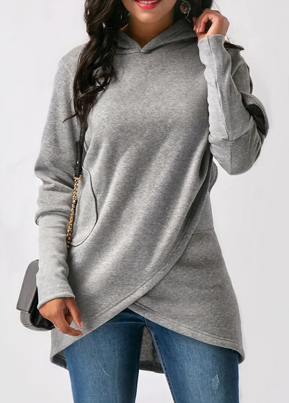 Asymmetrischer Hoodie für einen modernen Look Emersyn