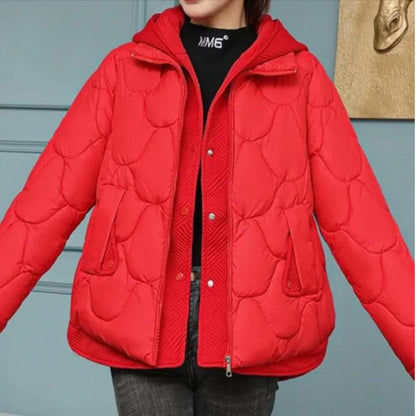 Fashionable women's puffer jacket Emlin