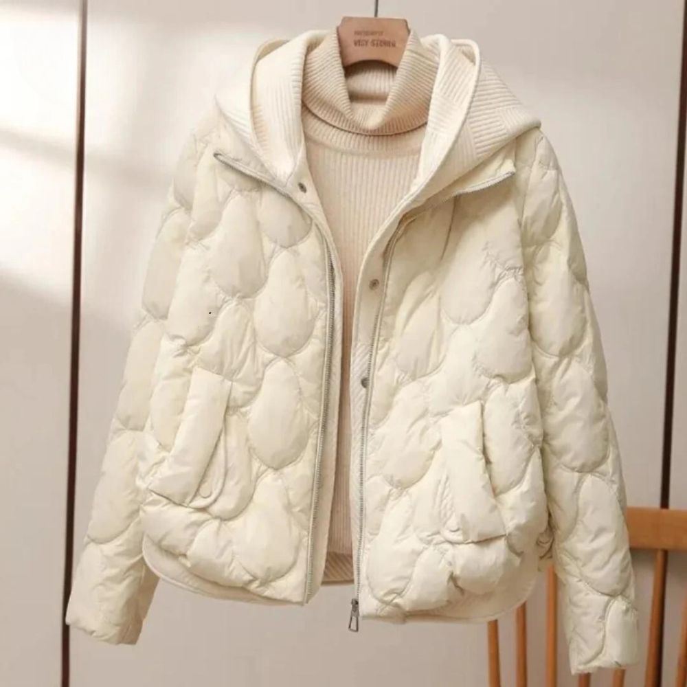 Fashionable women's puffer jacket Emlin