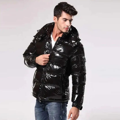 Veste d'hiver Ervin pour homme avec capuche amovible 