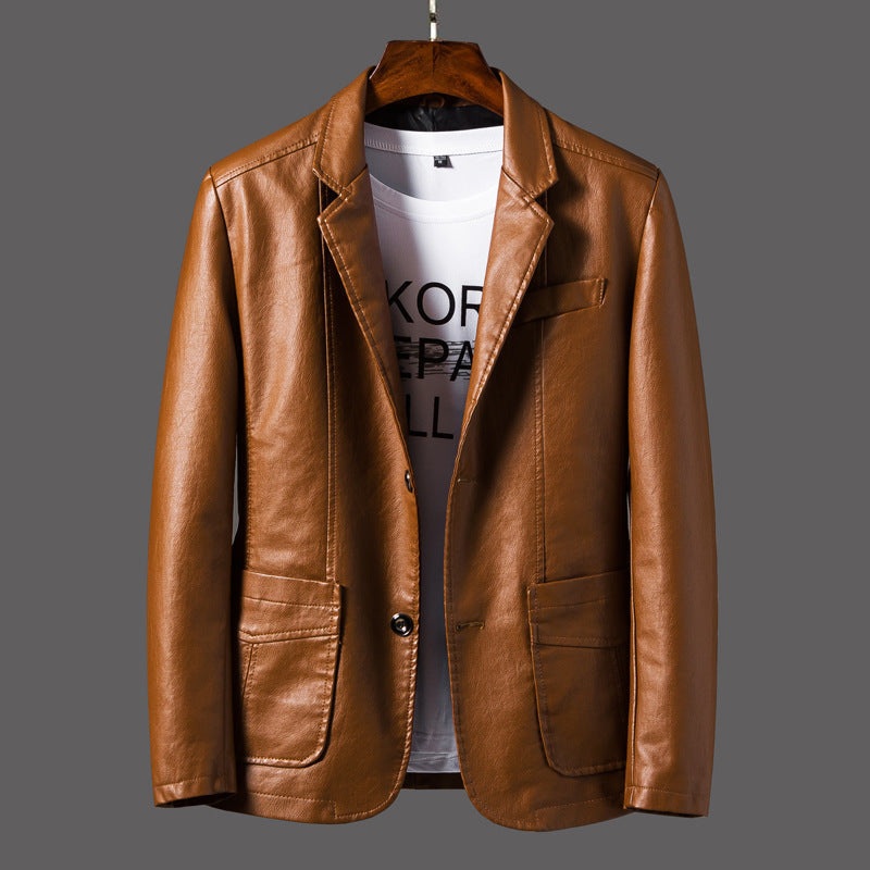 Veste en cuir pour homme Steno 