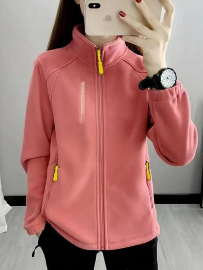 Casual fleece jackets for women Gisel