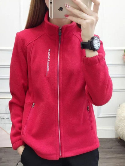 Casual fleece jackets for women Gisel