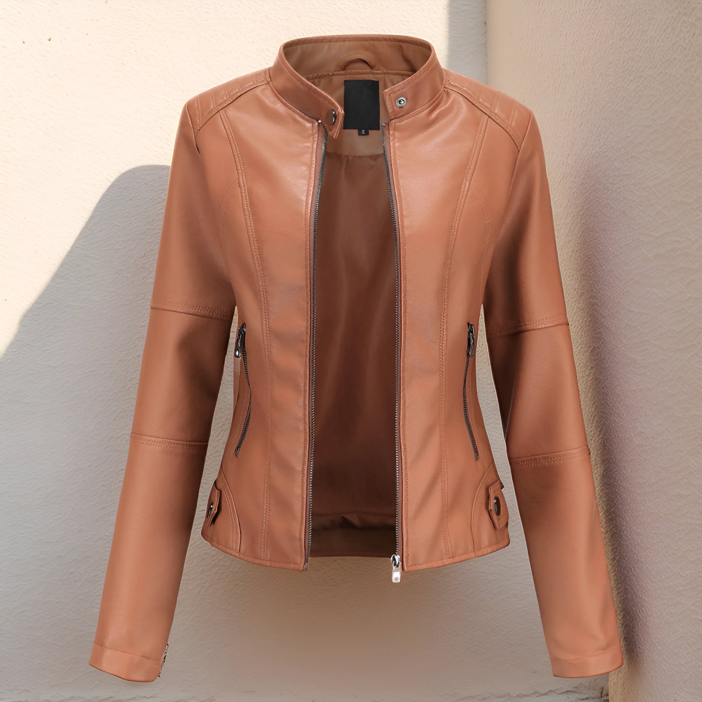 Modische Lederjacke für Damen Grissel