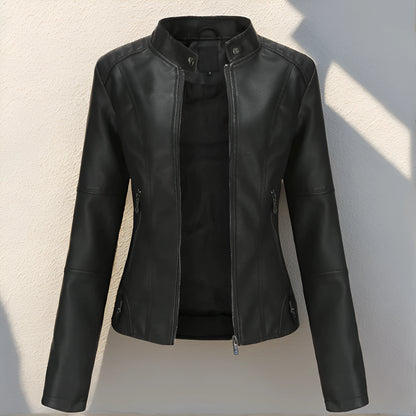 Modische Lederjacke für Damen Grissel