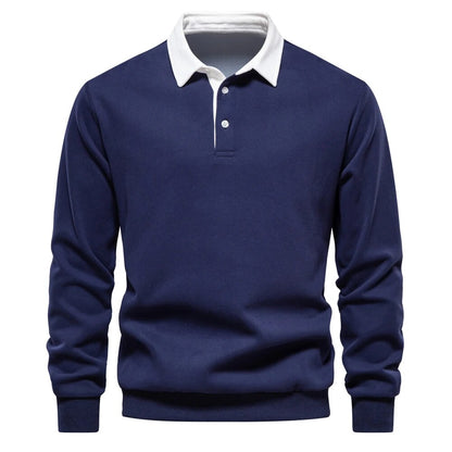 Men's Henley Polo Shirt