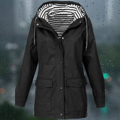 Waterproof windbreaker for women Hellee