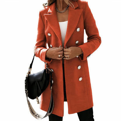 Stylish long trench coat for women Hertha