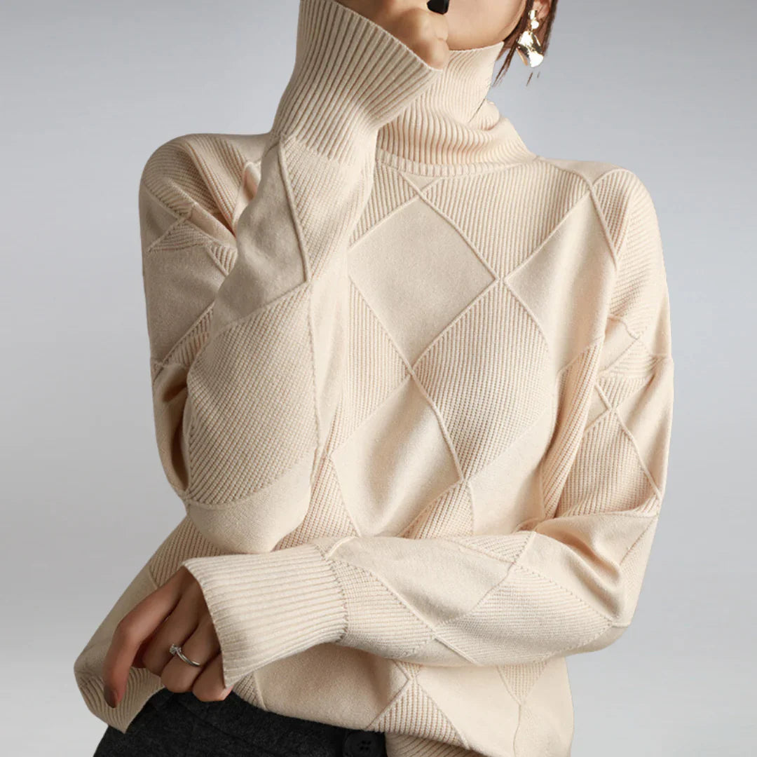 cashmere turtleneck sweater Ilse