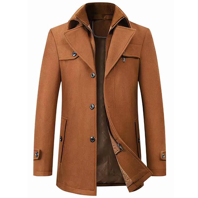 Premium Trenchcoat für Herren Jagur