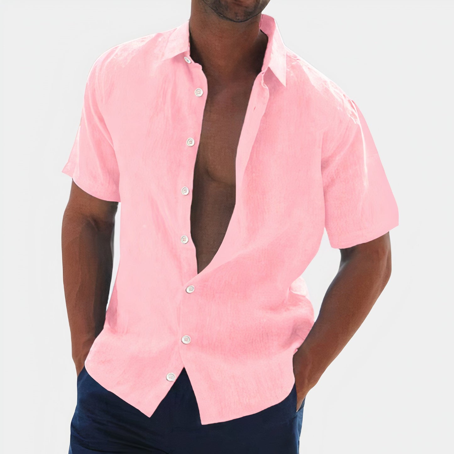 Chemise en lin confortable pour homme Jaime