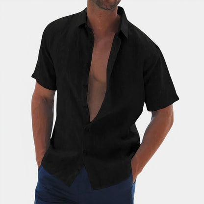 Chemise en lin confortable pour homme Jaime