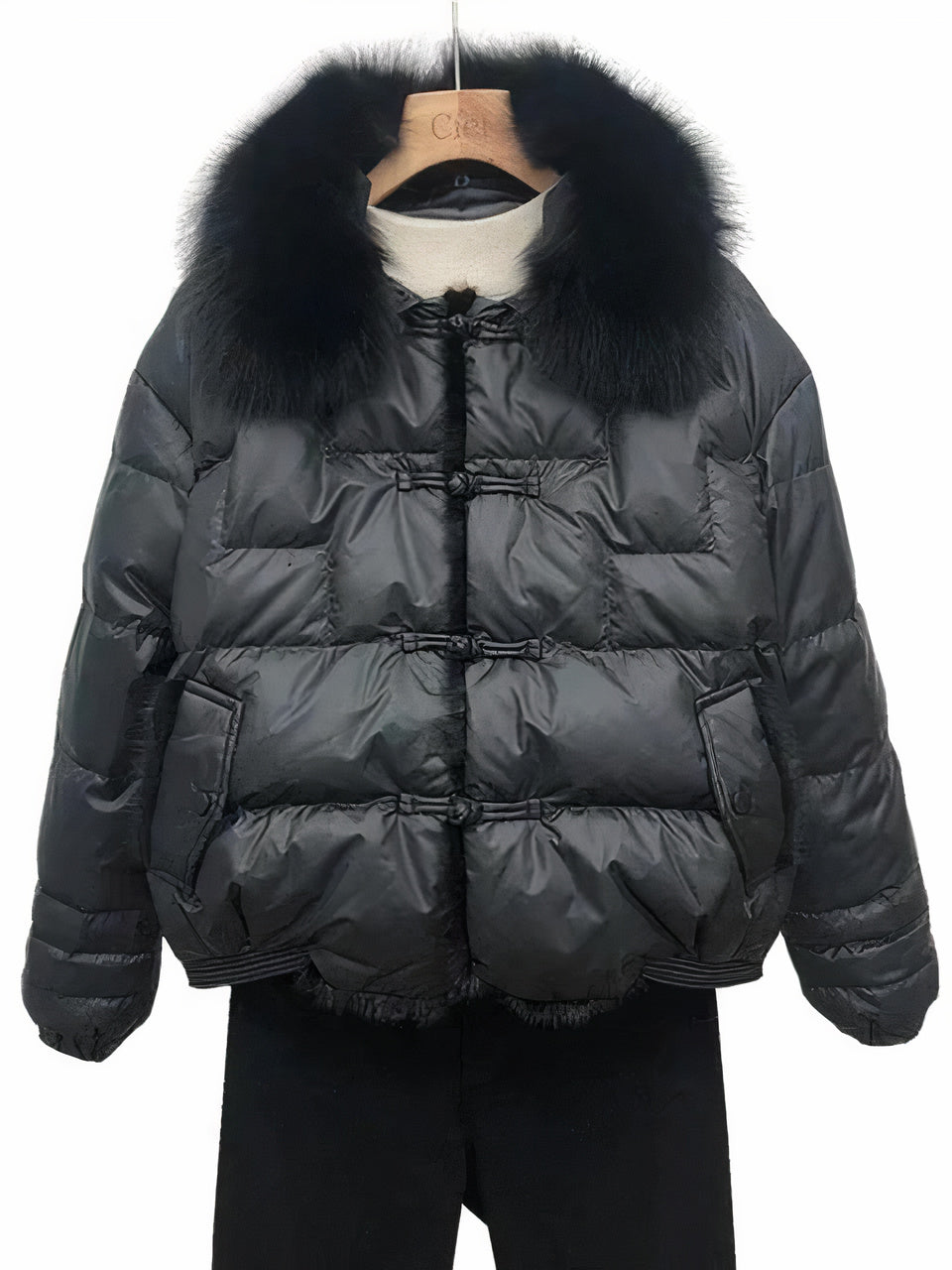 Warm &amp; Vintage Puffer Coat for Women Jara